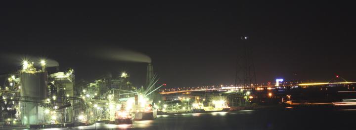 苅田夜景の画像