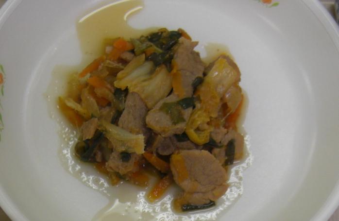 豚肉のキムチ炒め