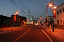 街路灯の設置
