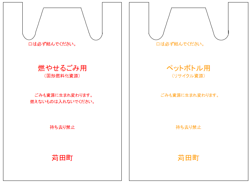 ごみ袋の配布についての画像1