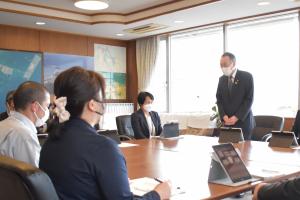 【3月22日】令和4年度 苅田町SDGs推進本部会議を開催しましたの画像1