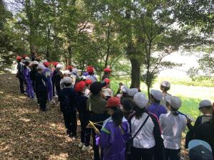 御所山古墳見学２組目