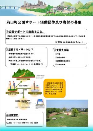 公園サポート案内（表）