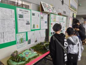 御所山古墳展示の様子公民館まつり2