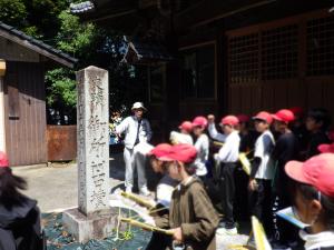 見学の様子①
