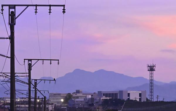 英彦山夕景