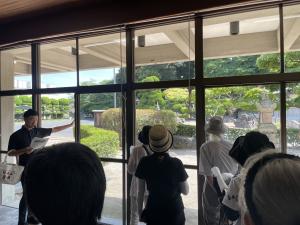 庭園見学①