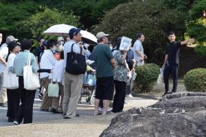 庭園見学②