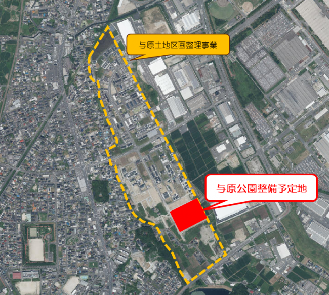整備範囲図